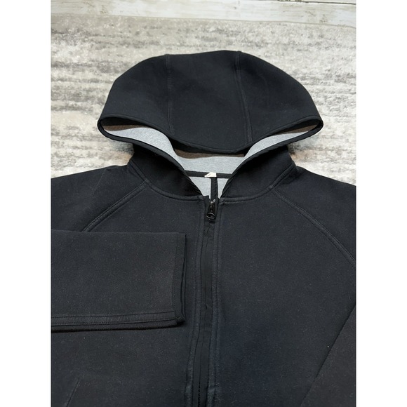 Women's Lululemon City Bound Full Zip Hoodie Jacket Lot Size 6 Black & Navy - Picture 3 of 16